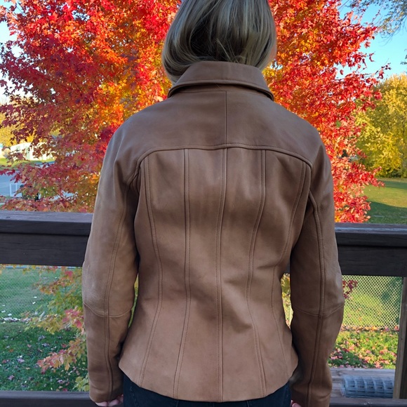 Wilson’s Leather Tan Jacket - Picture 2 of 8